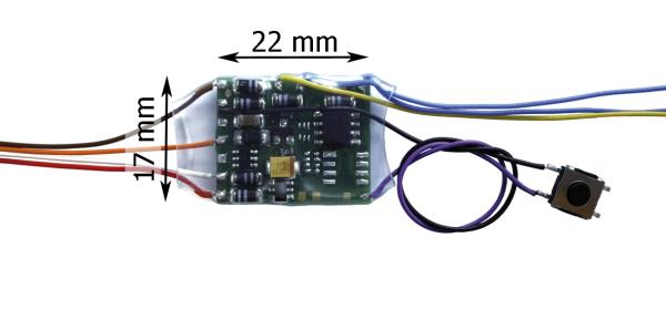 Tams Elektronik, Weichendecoder WD-31, 1-fach | Fertig-Baustein
